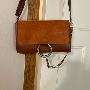 Beautiful Chloé bag in the color tobacco, size small